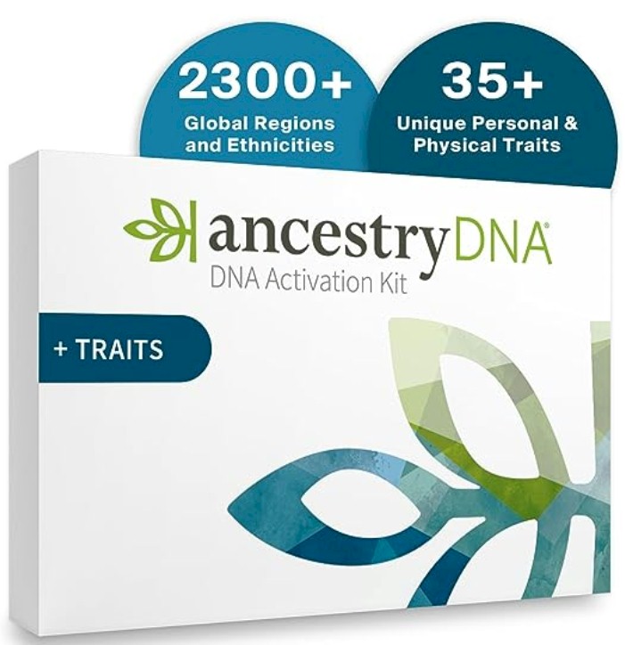 Image of Ancestry DNA plus Traits test kit